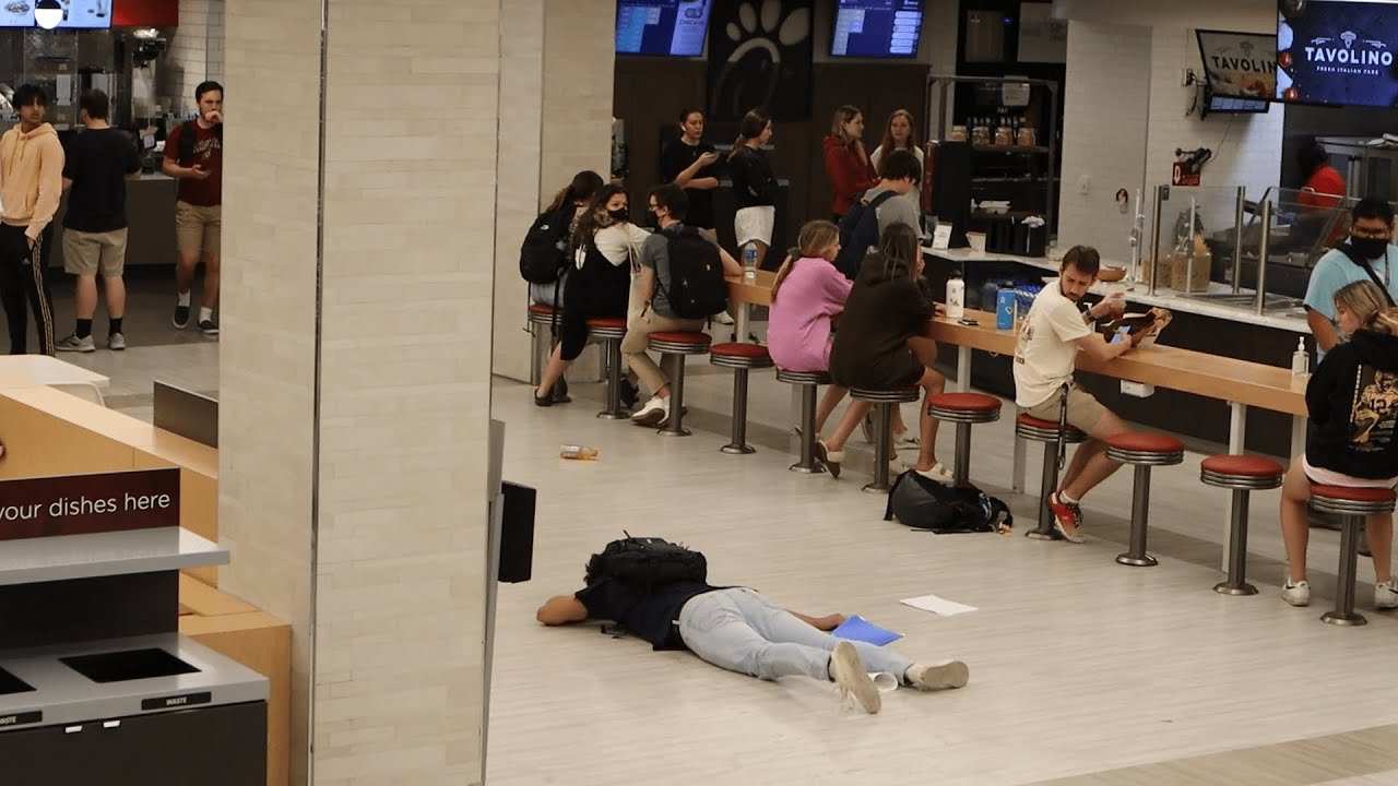 PASSING OUT IN PUBLIC