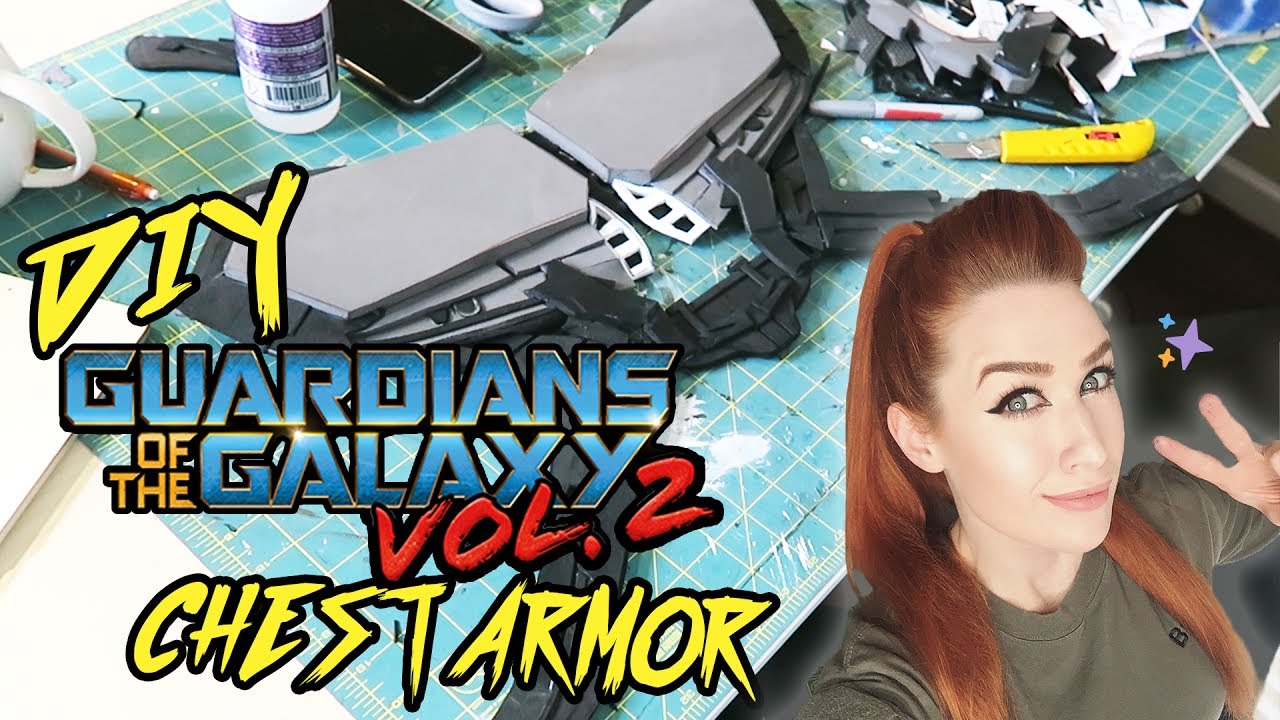 DIY Guardians of the Galaxy Vol. 2 Chest Armor [Star-Lord Cosplay]