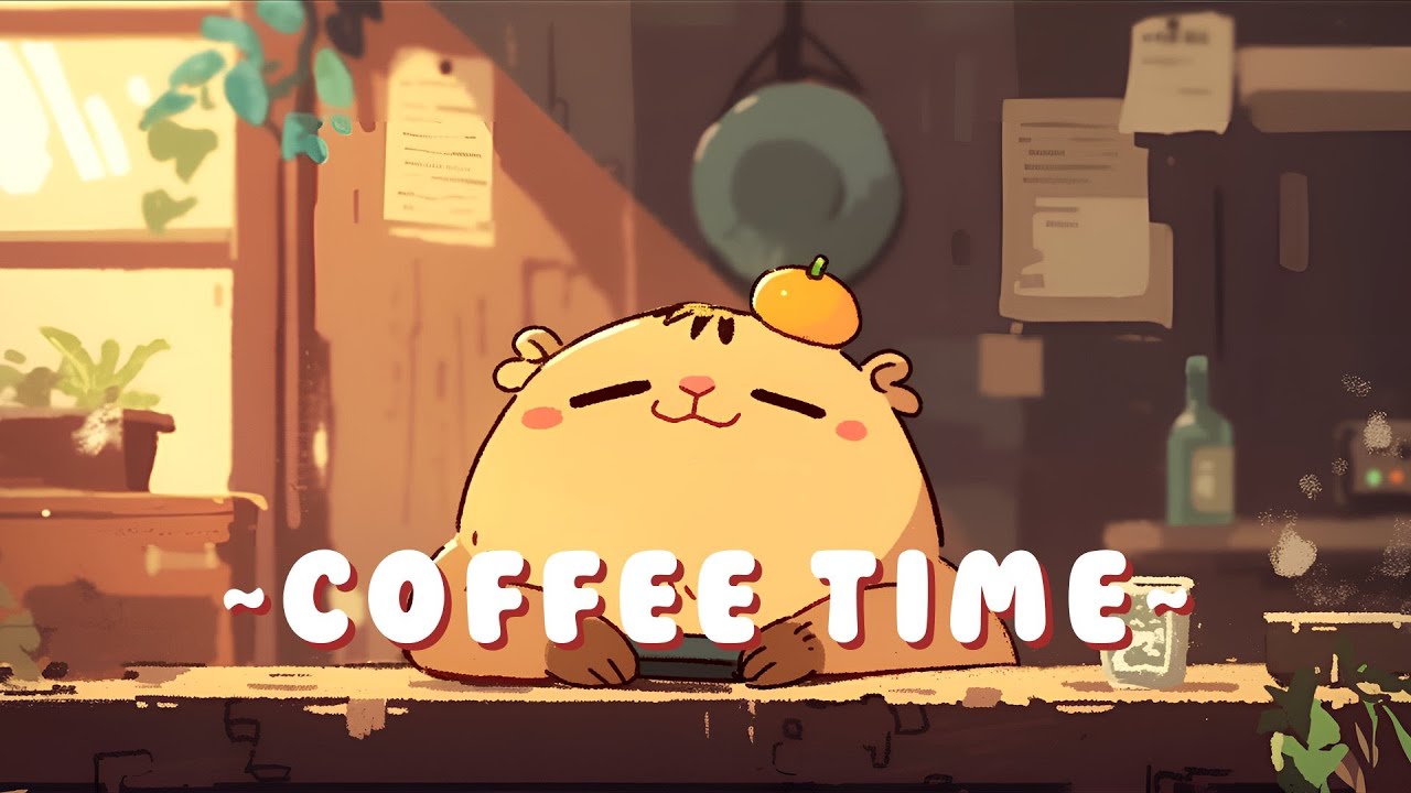 [Full Hour] Capybara Beats Radio | Calming Beats & Melodies 📚 🎵