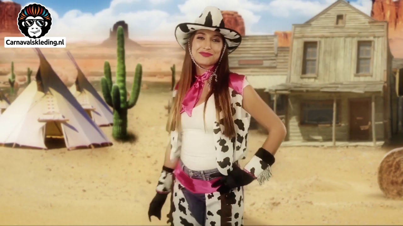 Rodeo cowgirl kostuum