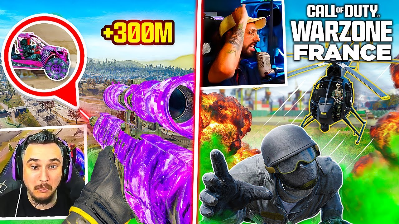 La DINGUERIE de CHOWH1, le FAIL de SACKZI & le RAGEUX de BERKAN ! 😱 (WARZONE FRANCE 