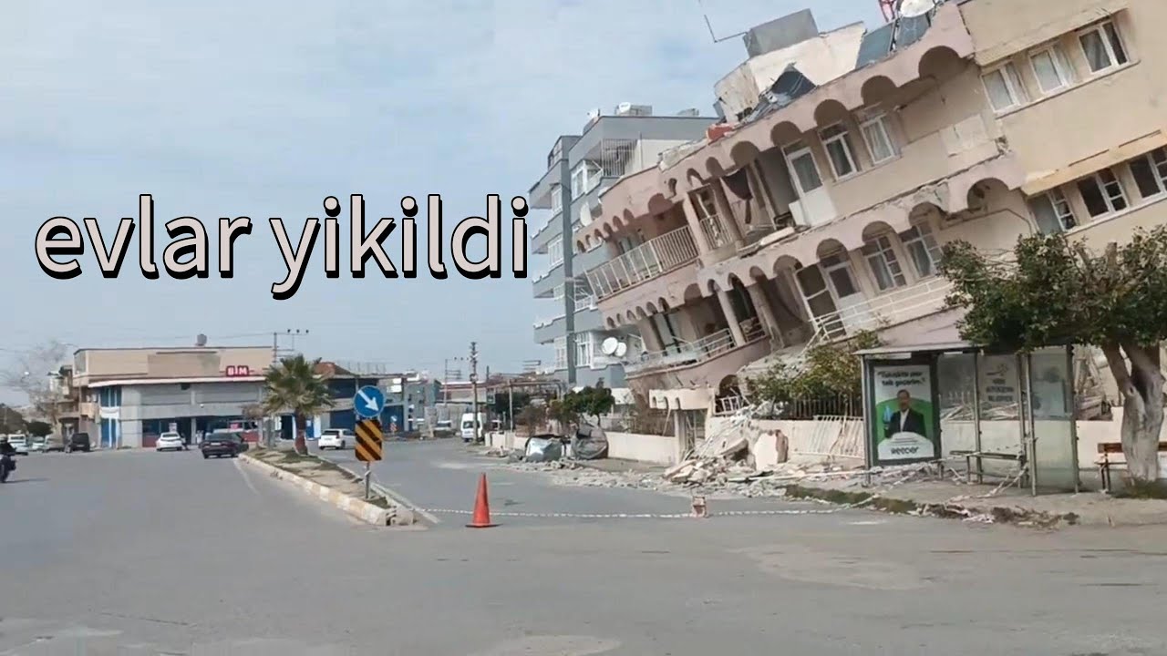 Iskenderun depremden sonra 25 şubat 2023 . Esentepe, Sakarya ,akbaglar, modernevler, sanayi, bulvar