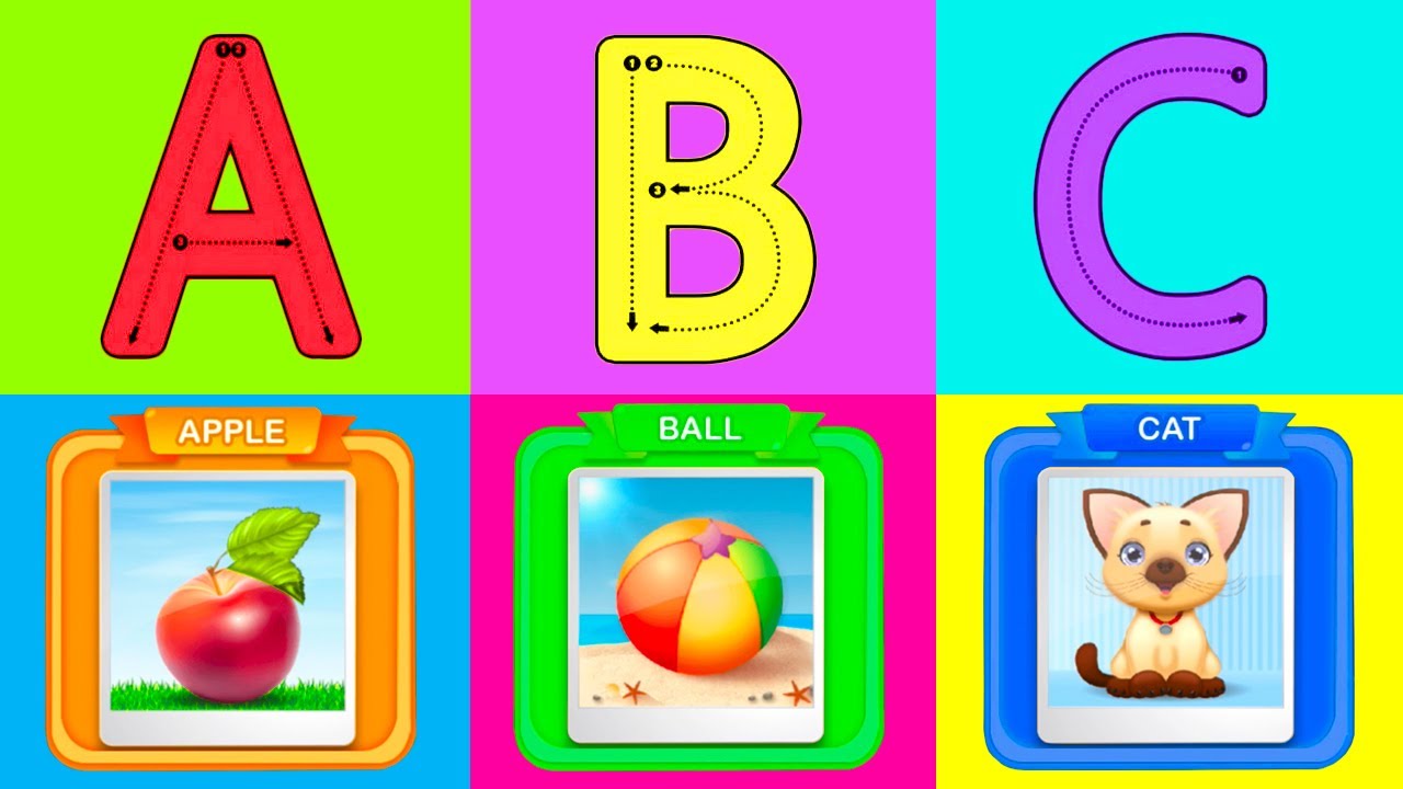 Juegos del Abecedario - Aprendiendo el Abecedario en Ingles - Videos Educativos