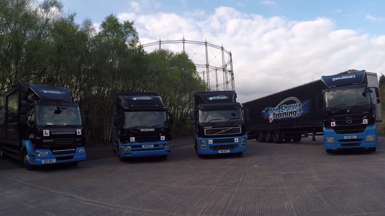 Do you want to do your B+E, LGV C1, C or C+E test?