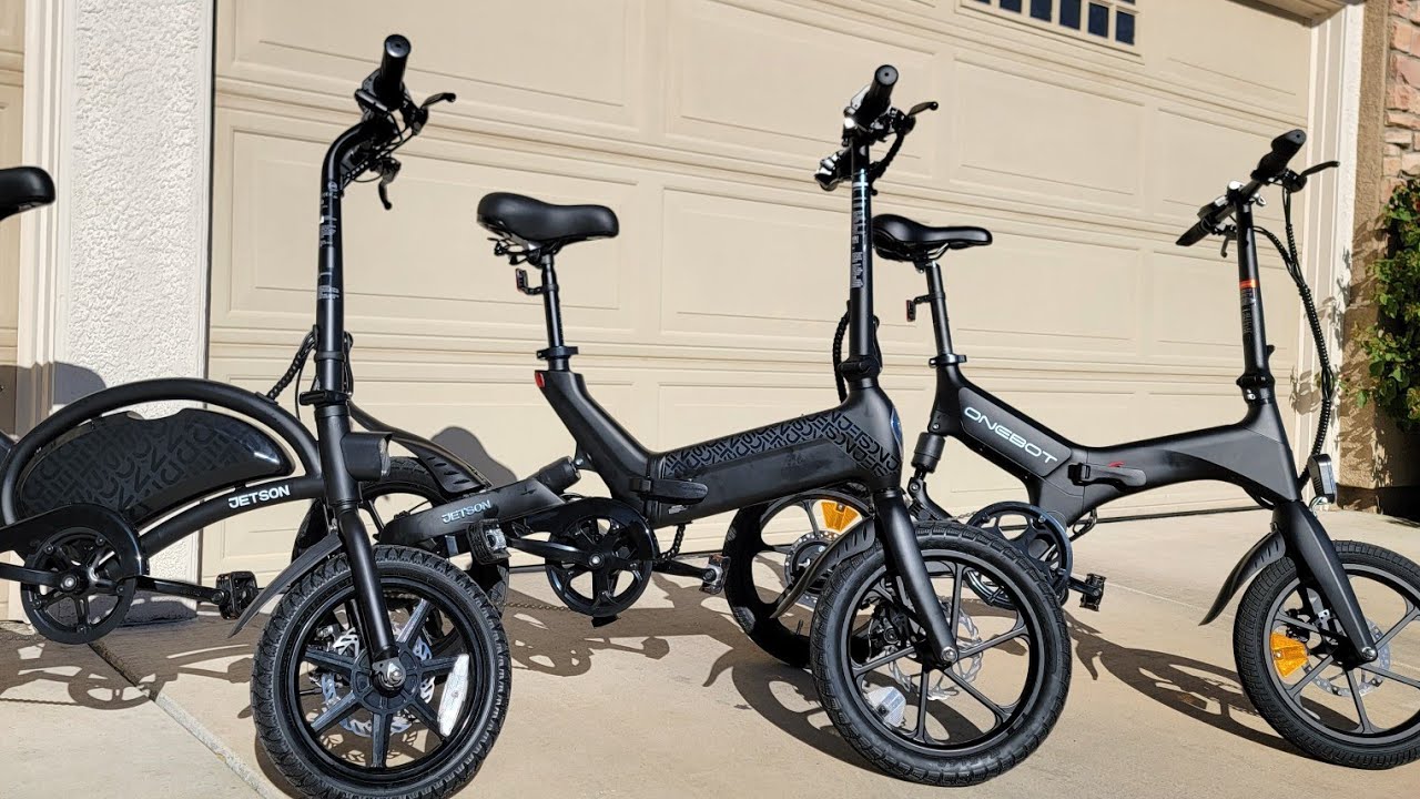 SPEED TESTED 3 E-Bikes : Jetson Bolt Pro / Jetson Haze / ONEBOT S7 Ebike