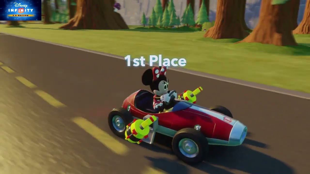Disney Infinity 3.0 Sony PS4 Version Toy Box Speedway 🏁 Grand Prix 2 Minnie Mouse 250cc