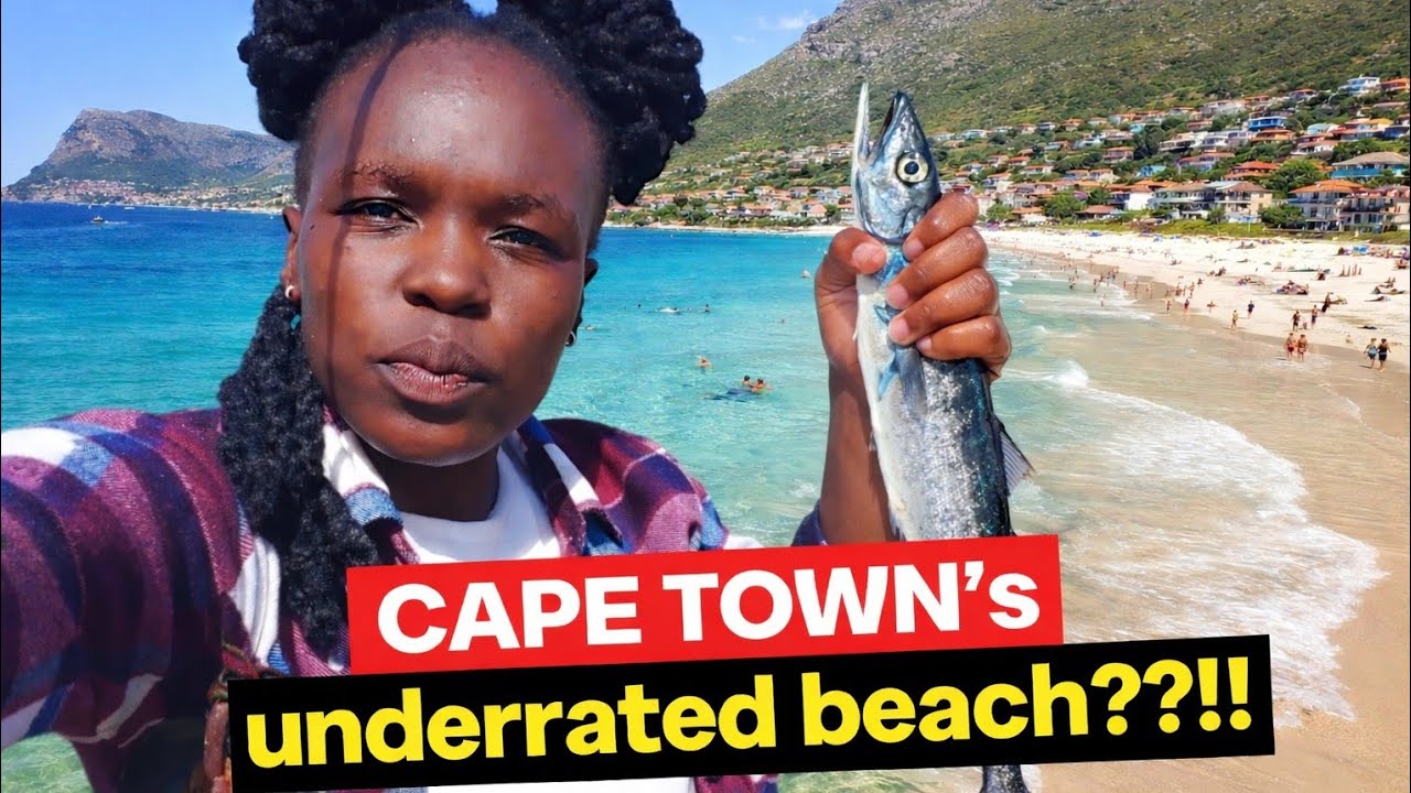 A CHILLED DAY AT FISH HOEK (VISHOEK), CAPE TOWN 🇿🇦 + BEACH VIBES 🌊 + SURFING// ZIMYOUTUBER 