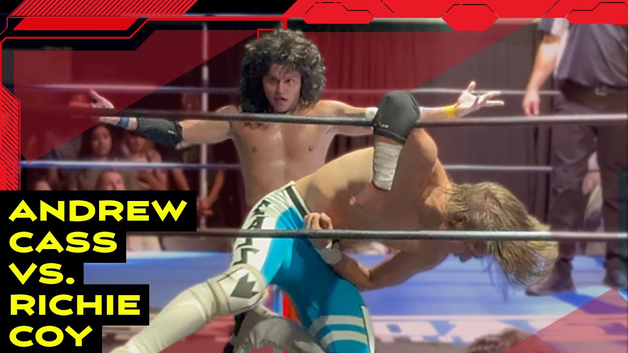 Andrew Cass vs. Richie Coy, West Coast Pro & Full Queer Wrestling; Oakland, CA