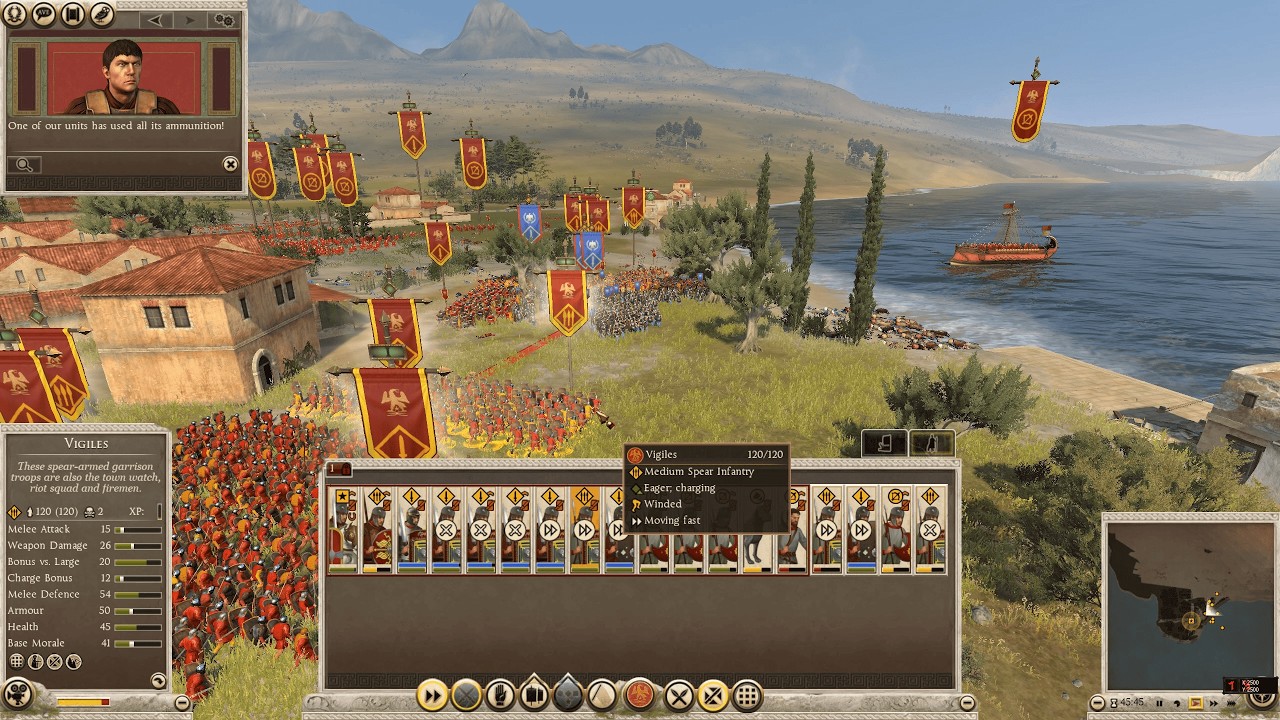 Rome 2 Emperor Aurelian First Battle Against Roman Pretenders Will They Surrender ?