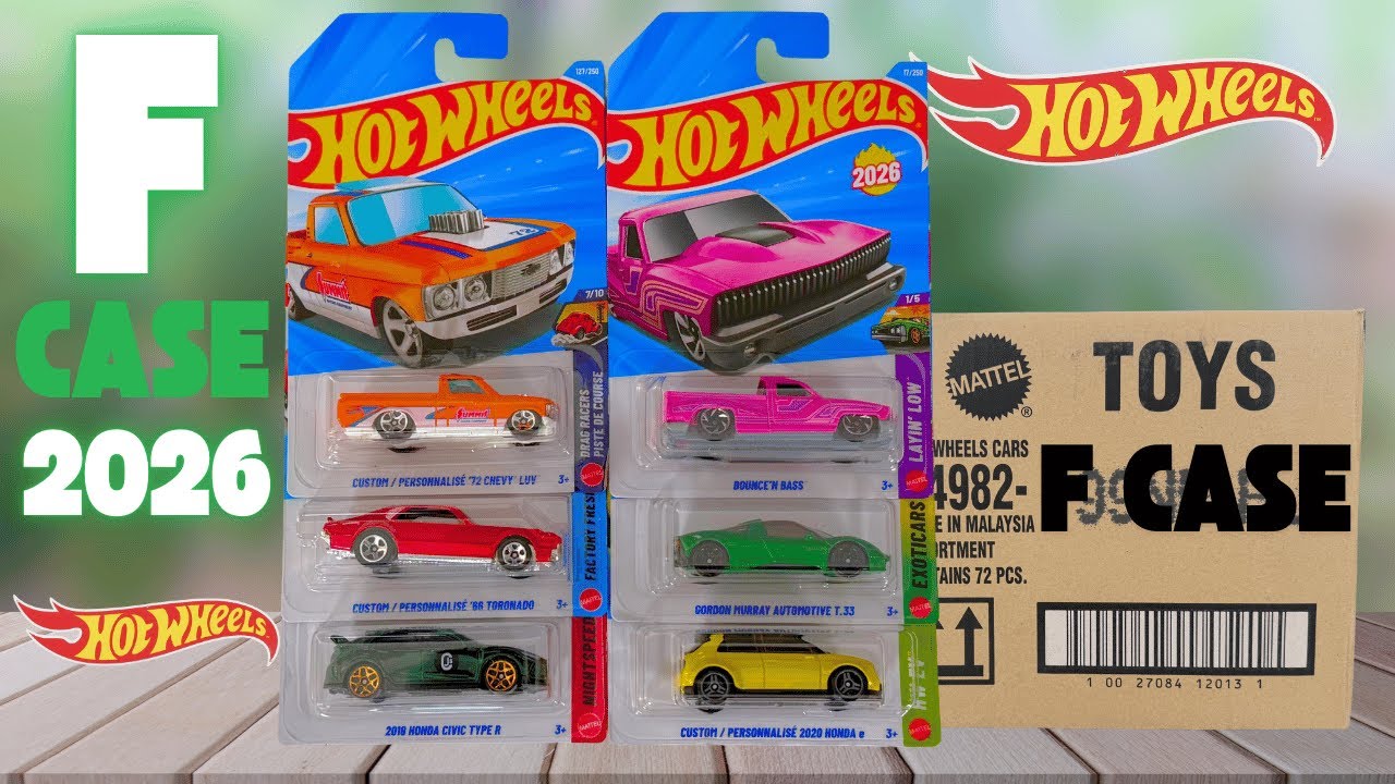 Unboxing Hot Wheels 2026 – F Case