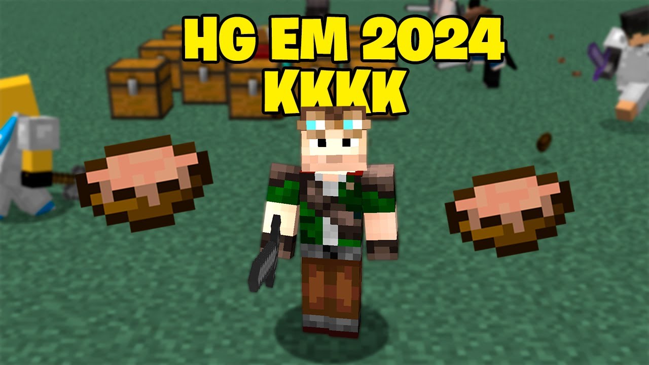 marlindo ganhando minecraft hunger games, hardcore games ou hg em 2024 KKKK