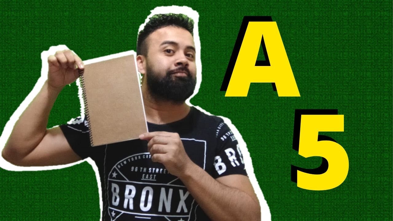 CADERNO SIMPLES A5 USANDO FOLHA A4 PASSO A PASSO
