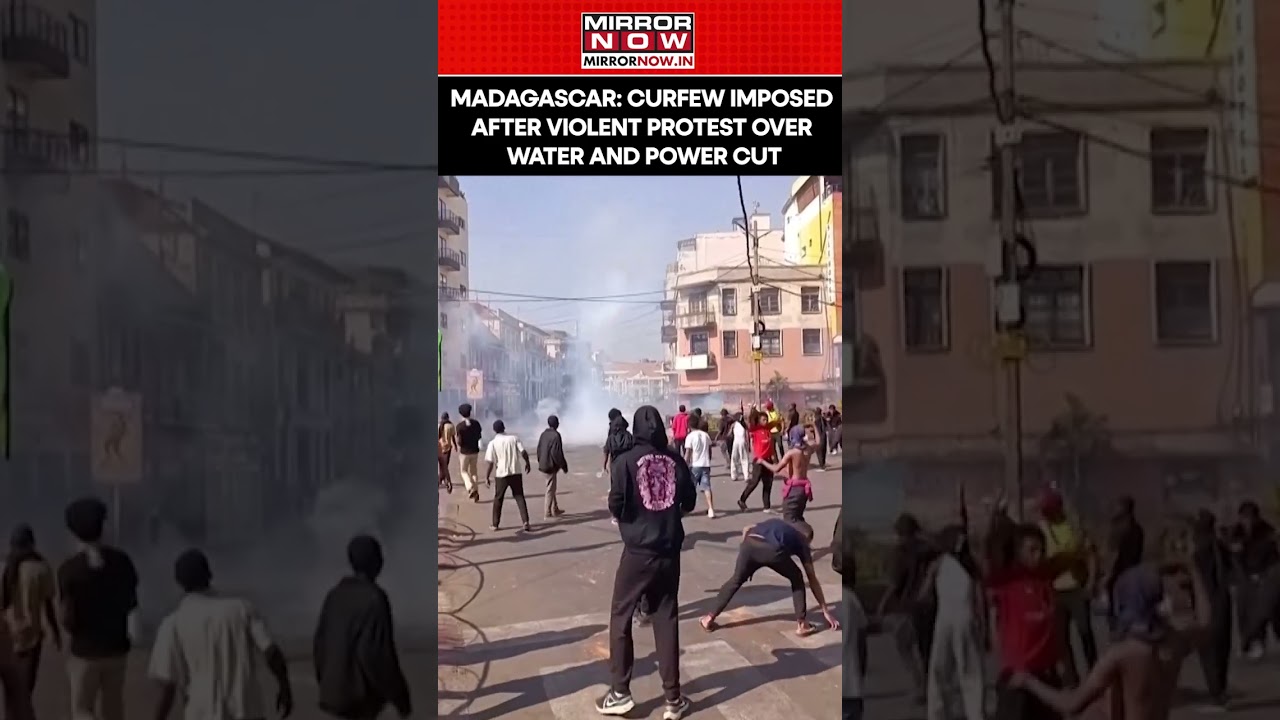 Madagascar Witnesses Violent Protest Over Water And Power Cuts, Nighttime Curfew Imposed, Watch