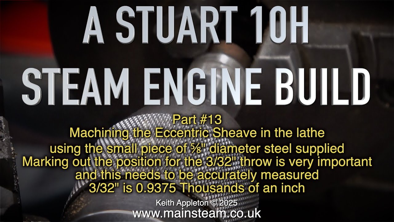 Сборка паровой машины модели Stuart 10H &mdash; часть № 13