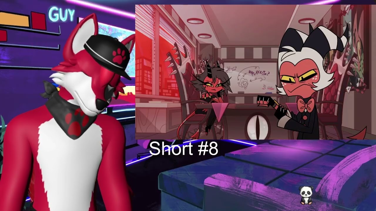Blitzø going boss crazy, lmao! Helluva Boss Shorts #8 Reaction Guy Reacts