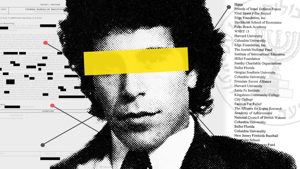 Mapping Epstein's CIA and Mossad Connections