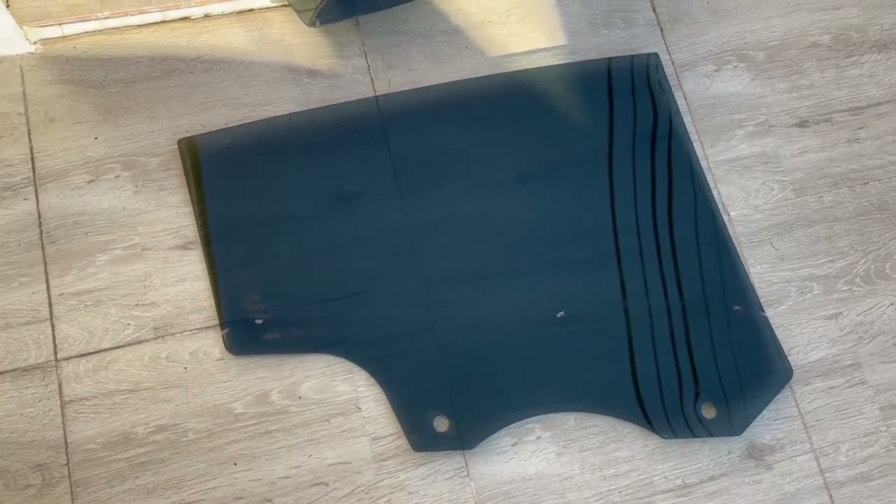 Replace Rear Door Glass of Tesla Y (Tinted glass to normal)