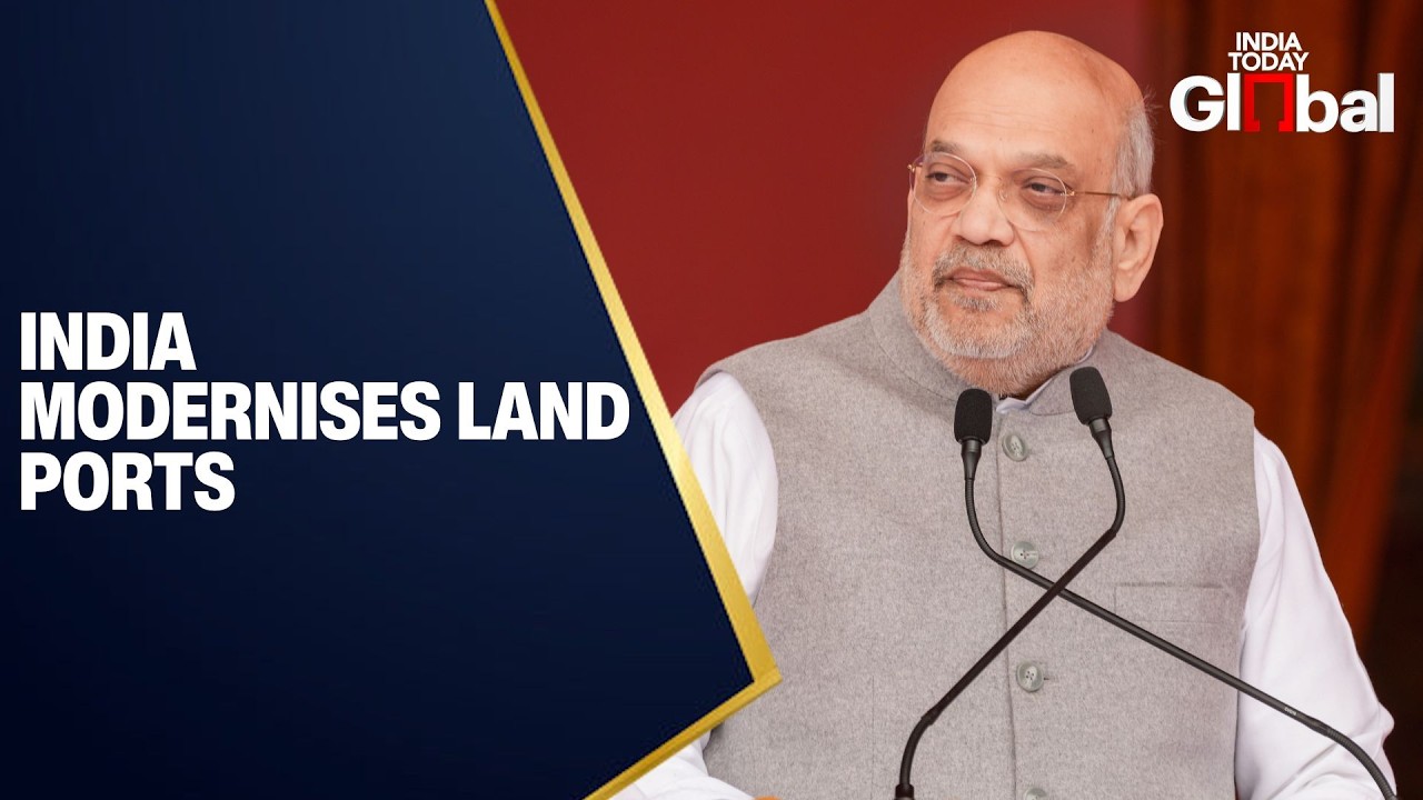 LIVE: Amit Shah Launches Land Port Management System to Modernise India's Border Infrastructure