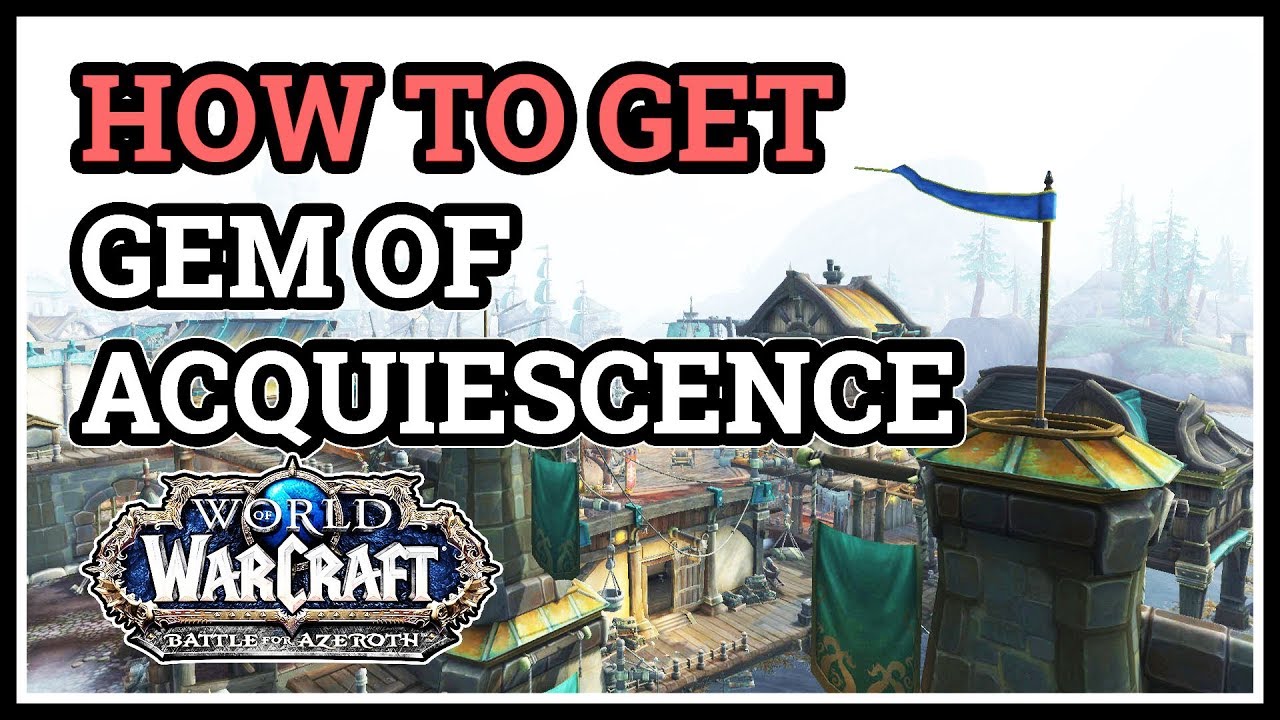 How to get Gem of Acquiescence WoW
