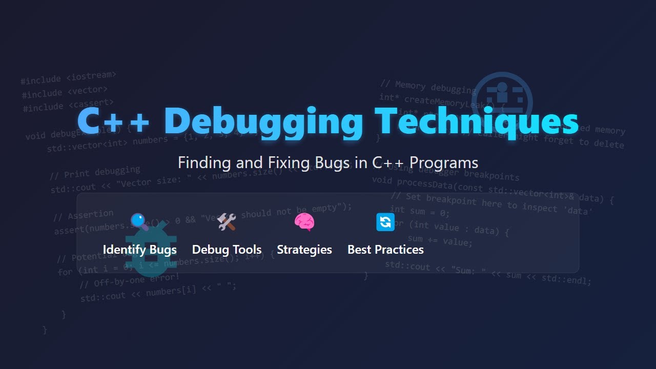 Отладка C++: освойте методы поиска и исправления ошибок!