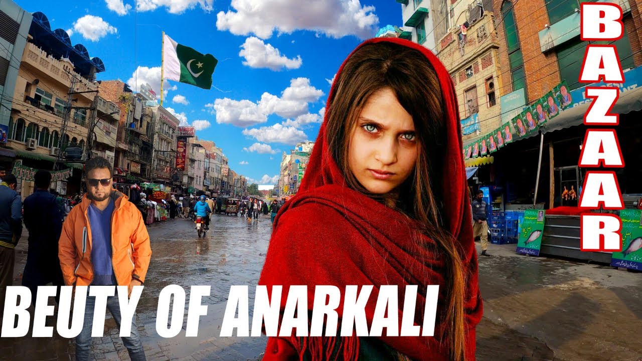 Explore The Historical Anarkali Bazaar || 4k Wide-angle Walk Through Anarkali Street || Wide Angle