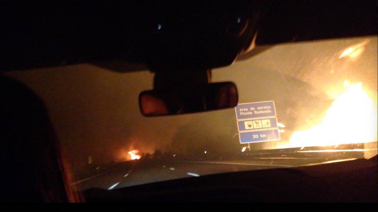Fugindo ao fogo na Autoestrada - Inc&ecirc;ndios em Portugal