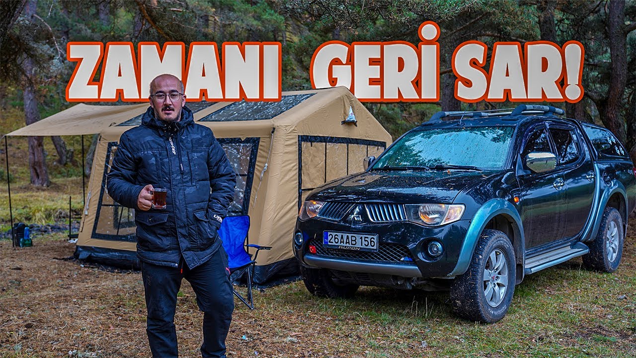 Zamanı Geri Sar...&Ccedil;amlıdere Buğralar Yaylası Kamp Vlogu