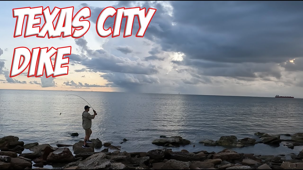 Specks Are Biting!!! Texas City Dike.