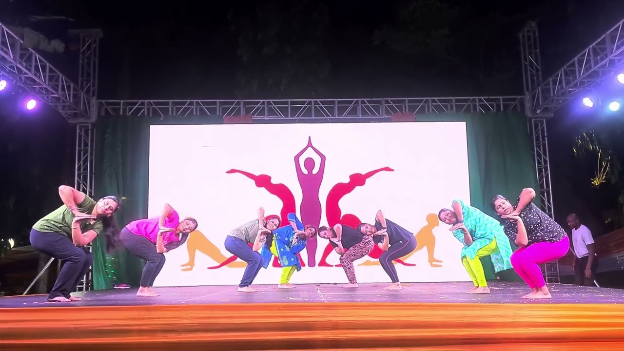Stage Rehersal - Yoga dance #yogadance