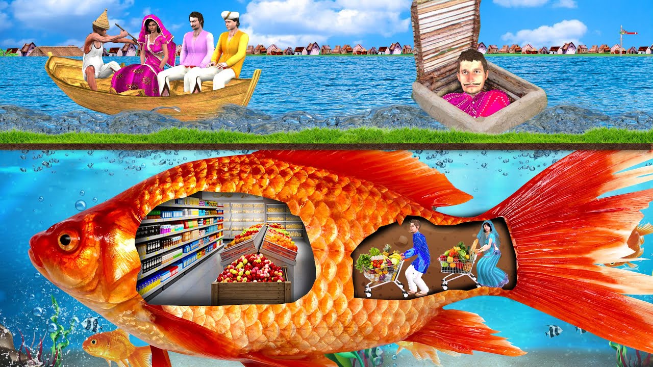 भूमिगत मछली सुपरमार्केट Underground Fish Supermarket Funny Hindi Comedy Video
