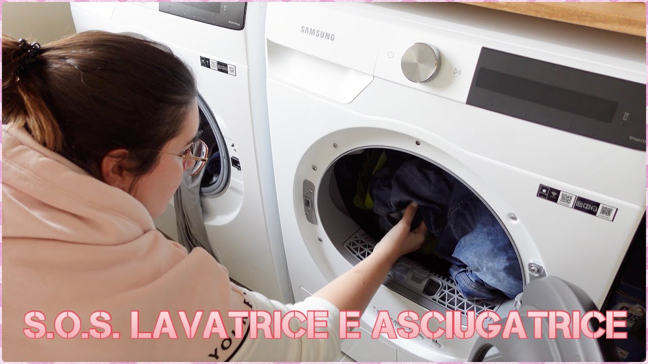 ROUTINE LAVATRICI E ASCIUGATRICI CON SAMSUNG