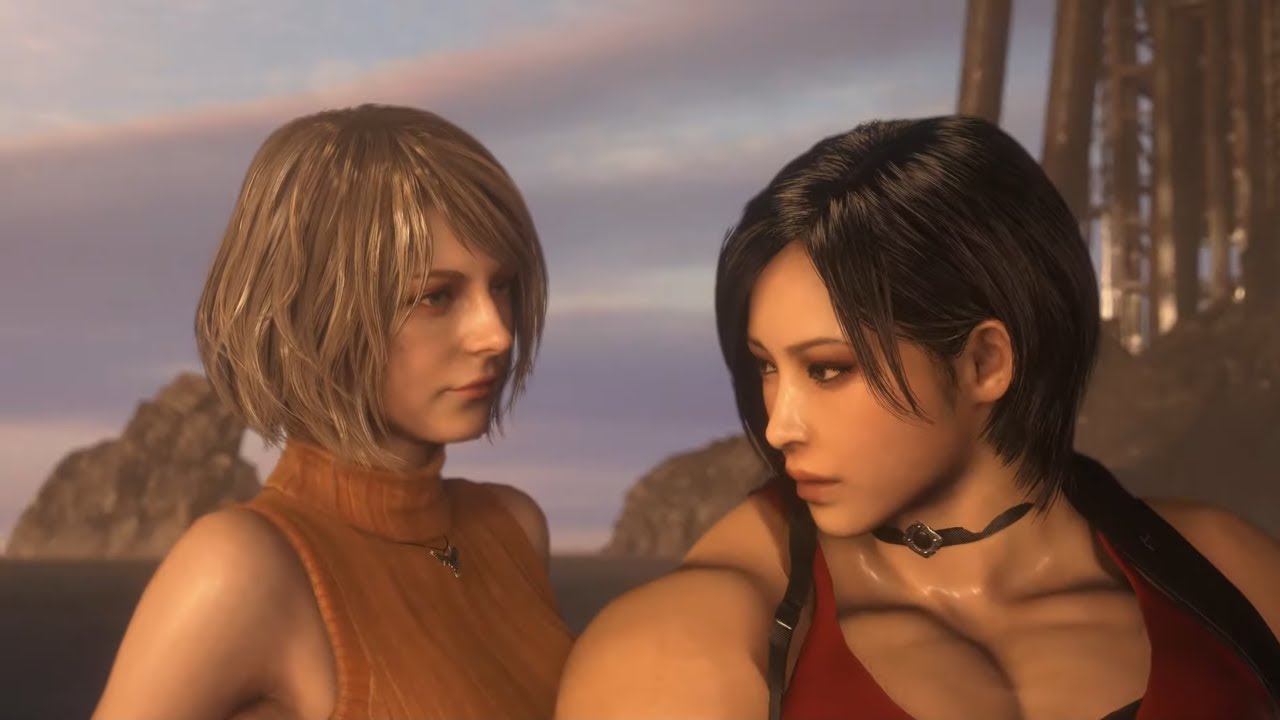 RE4 Longplay as Ada Wong Chapters 11-13  (Island Levels)