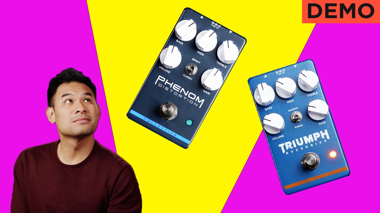 The New Wampler Collective Series: Triumph Overdrive and Phenom Distortion | JayLeonardJ