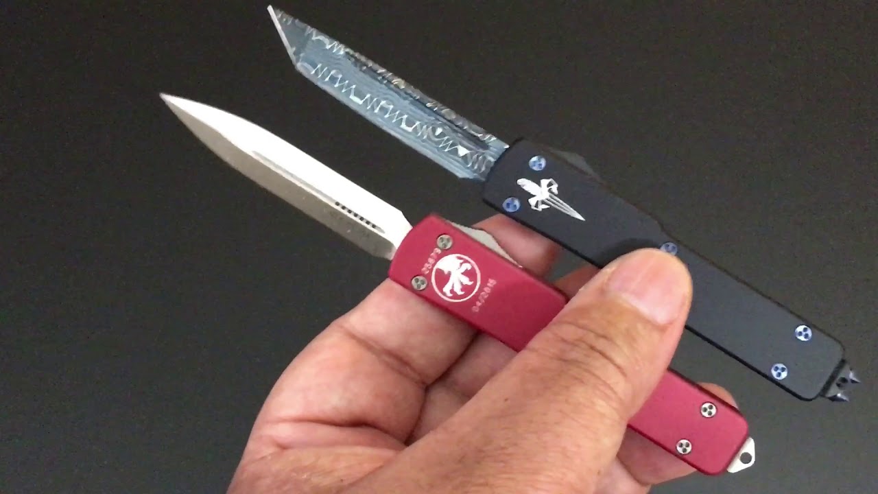 Microtech UTX-70 Custom and Production!  The Knife of the Day!