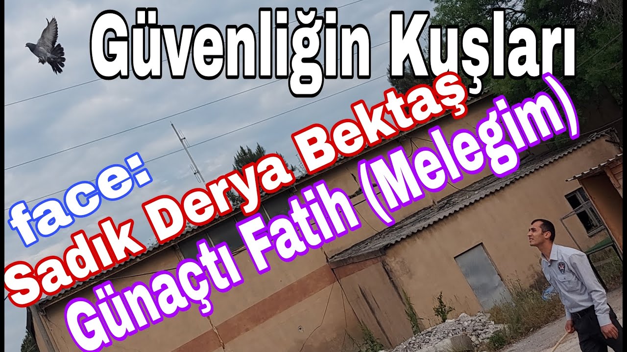 Güvenliğin Kuşları. Face: Günaçtı Fatih (Melegim) ve Sadık Derya Bektaş. Profesyonel Oyun Kuşçuları