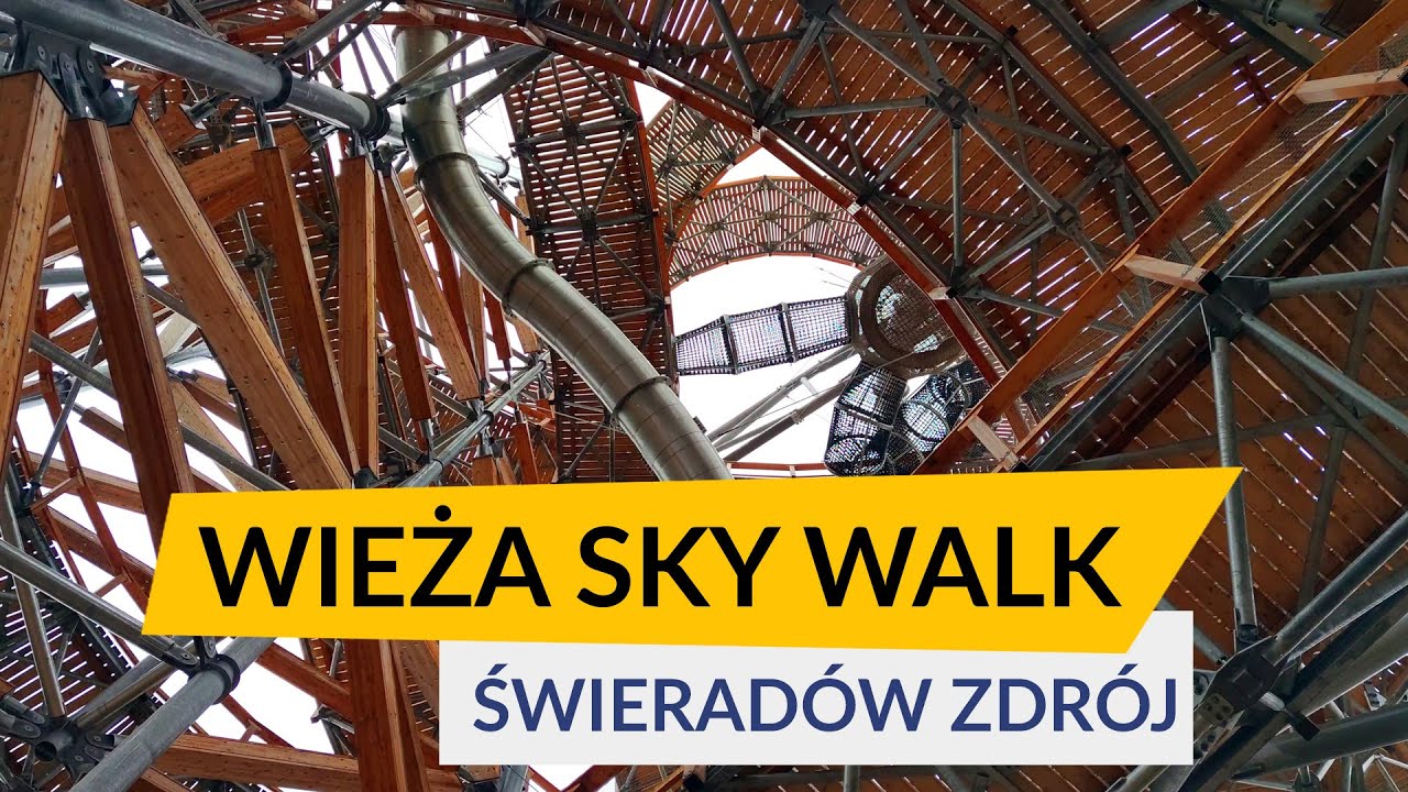 Wieża Sky Walk i Świeradów Zdrój