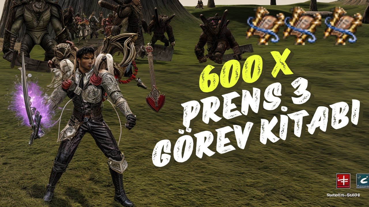 600x PRENS 3 GÖREV KİTABI ?? | Metin2 Bagjanamu