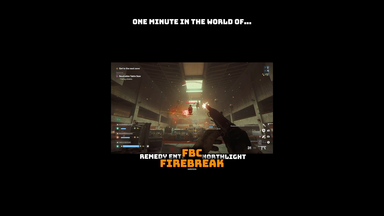 One minute in the world of FBC FIREBREAK #xbox #ps5 #gamepass #gameplay #pc #control #nocommentary