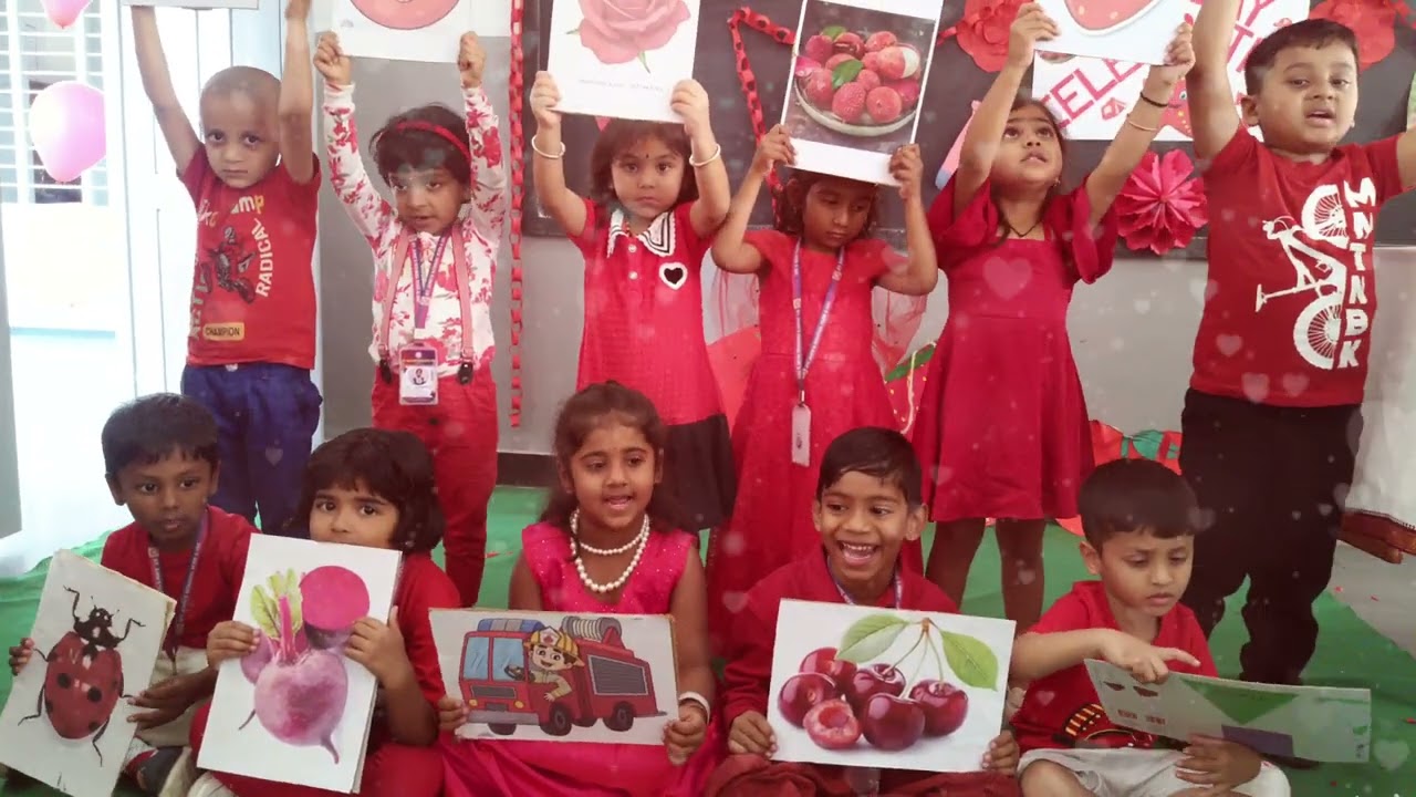 St.Ann's School ICSE & ISC, Akshayanagar-560068 Red Day Celebrations 23- 02- 2026