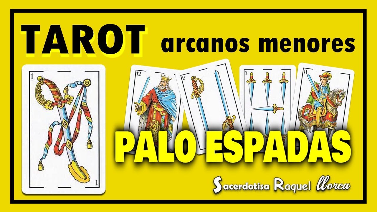 PALO ESPADAS Arcanos Menores Tarot