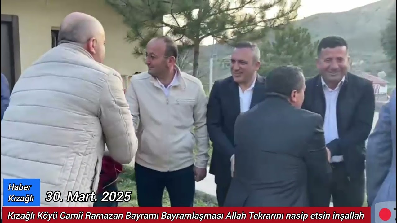 Kızağlı Köyü Ramazan Bayramı Bayramlaşması
