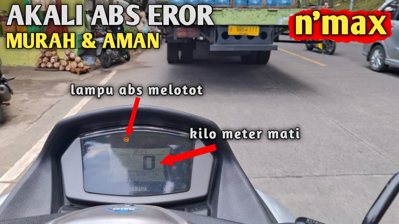 Akali All New Nmax Lampu ABS Menyala Kilometer Tidak Berjalan