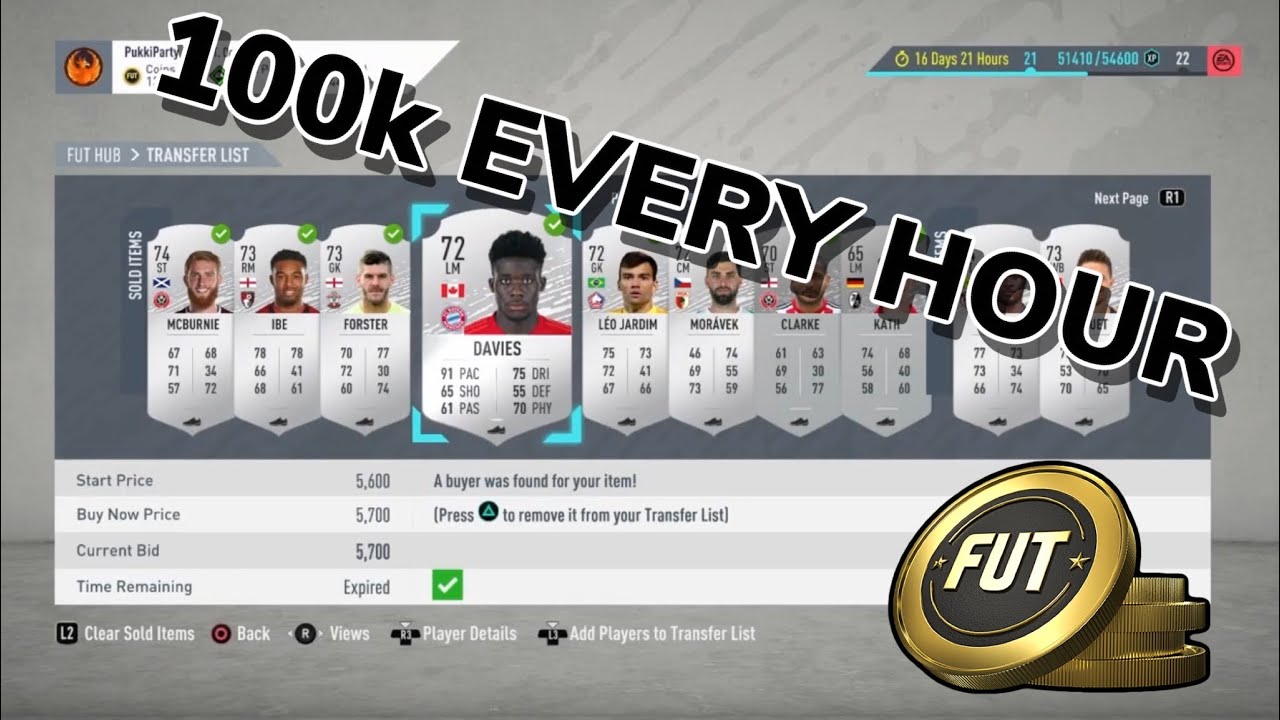 How to make 100k EVERY HOUR! Fifa Trading methods (Fifa 20)