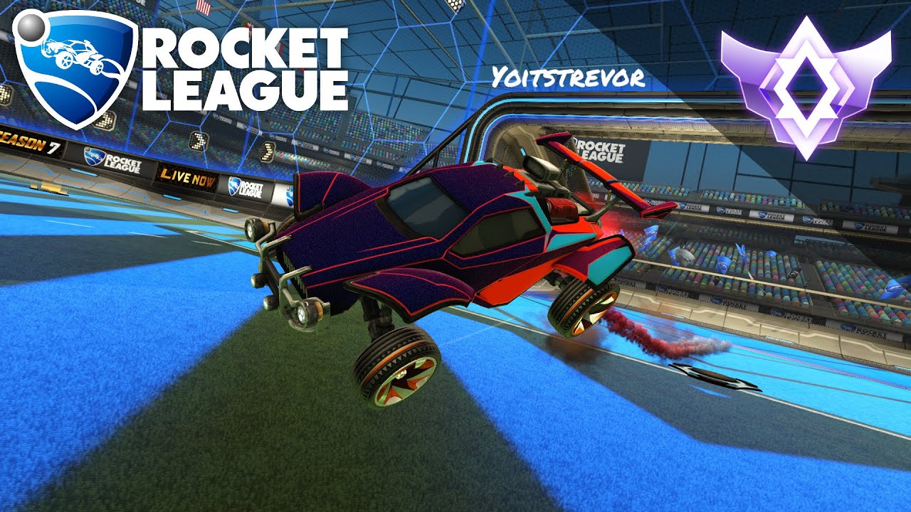**INSERT COOL TITLE // 3v3 - Champ 3 Gameplay // Rocket League