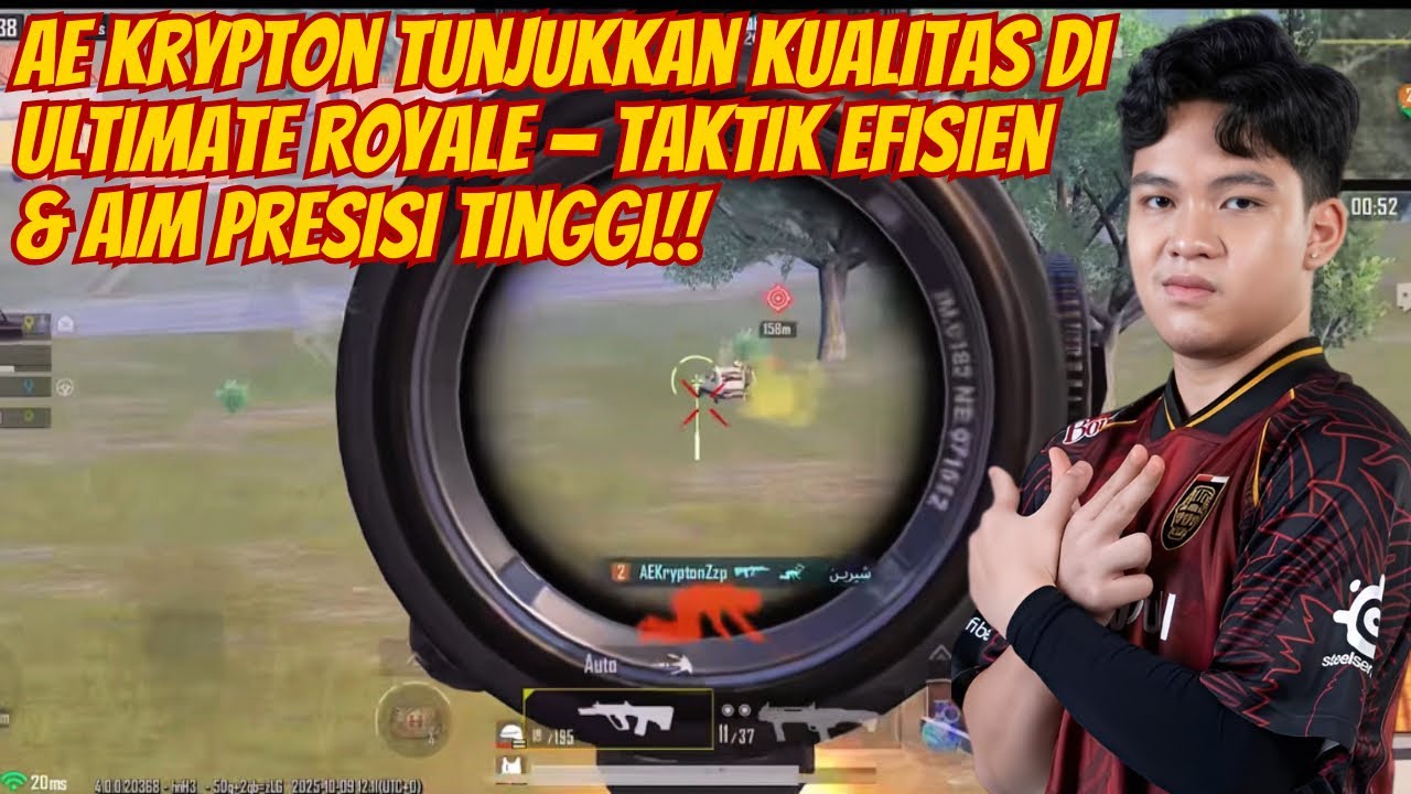 AE Krypton Gameplay in UR &mdash; Consistent Performance with High Accuracy & Quick Decisions 🥶😱