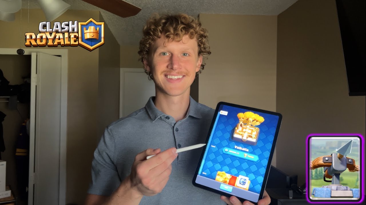 ASMR Clash Royale |  Mid Ladder King Climbs To 10k Trophies