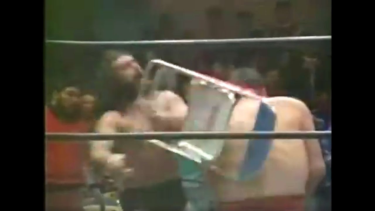 Bruiser Brody & Mosca vs Giant Baba & Tsuruta 1980 01 03 NWA INT Titles