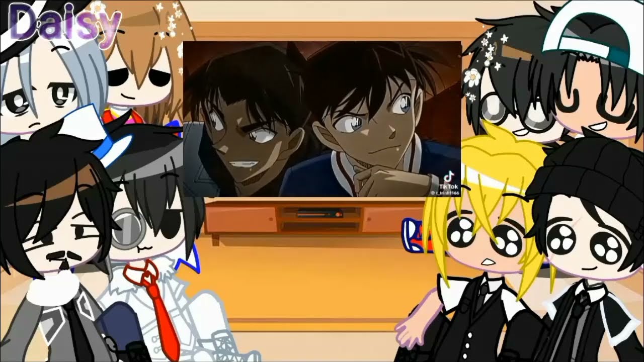 Detective Conan react to part 4 || Detective Conan || gacha life by :me