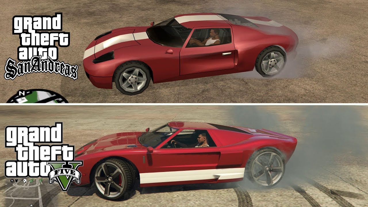 GAYA NYETIR MOBIL | GTA 5 vs GTA SA