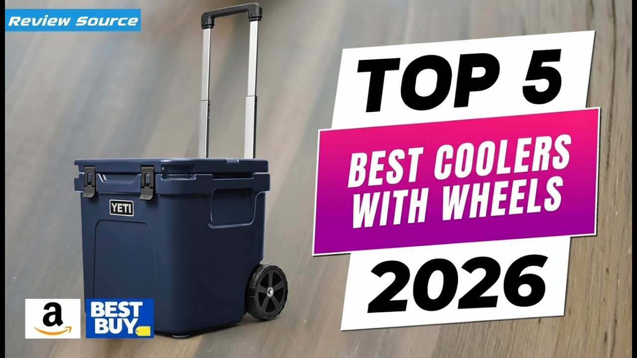 Keep Ice for Days with the Best Large Coolers with Wheels 2026